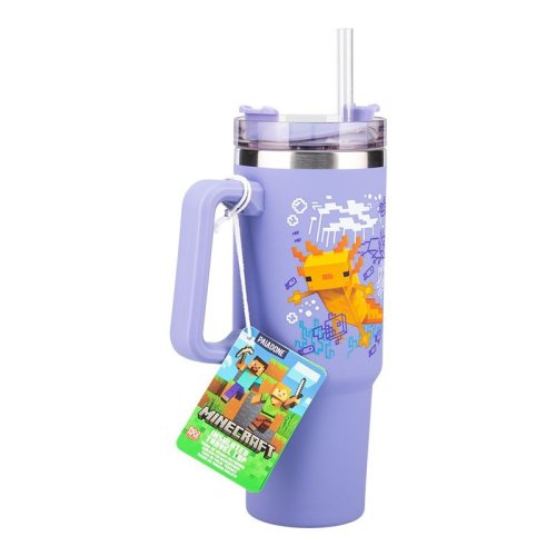 Abystyle MINECRAFT Insulated Cup and Straw | 900 ml