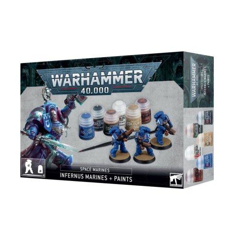 Games workshop Warhammer 40,000 - Space Marines: Infernus Marines + Paints Set