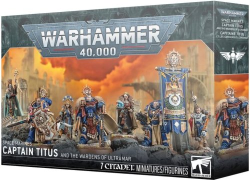 Games workshop Warhammer 40,000 - Space Marines: Captain Titus and The Wardens of Ultramar