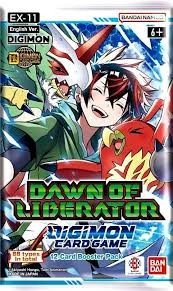 Bandai tcg Digimon Card Game - Dawn of Liberator EX-11 Extra Booster