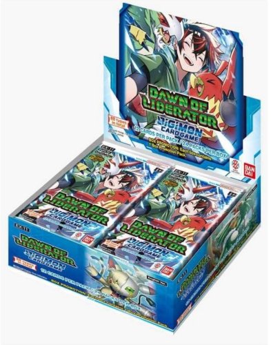 Bandai tcg Digimon Card Game - Dawn of Liberator EX-11 Extra Booster Display (24 Packs)