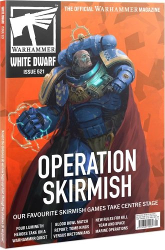 Games workshop Warhammer - WHITE DWARF 521 Magazine