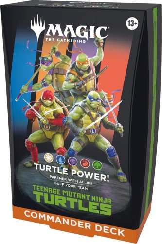 Wizards of the coast mtg Magic: The Gathering - Teenage Mutant Ninja Turtles - Commander Deck