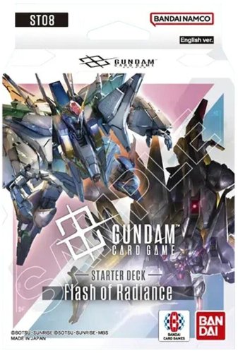 Bandai tcg Gundam Card Game - Starter Deck Flash of Radiance ST-08