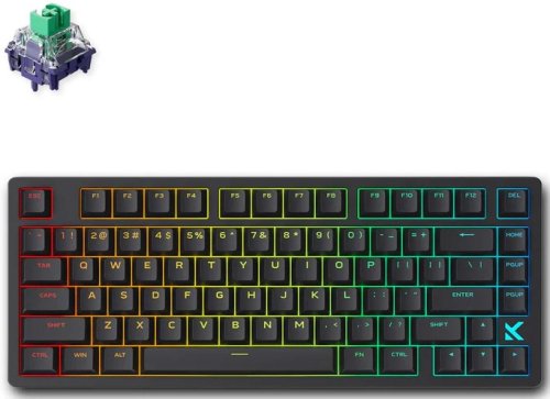 Mchose Jet 75 Wired Magnetic Gaming Keyboard | US | Kailh Magnetic God Switch | Black