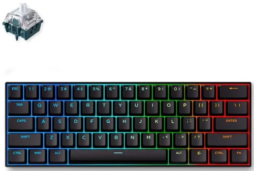 Mchose Ace 60 Pro Wired Magnetic Gaming Keyboard | TTC Uranus Magnetic Switch-SE | Black