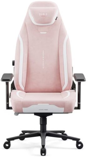 Diablo chairs Diablo X-Eye Prime - Akira Pink Normal Size Gaming Chair