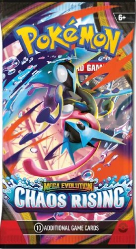 The pok&eacute;mon company international Pokemon TCG: Mega Evolution - Chaos Rising Booster