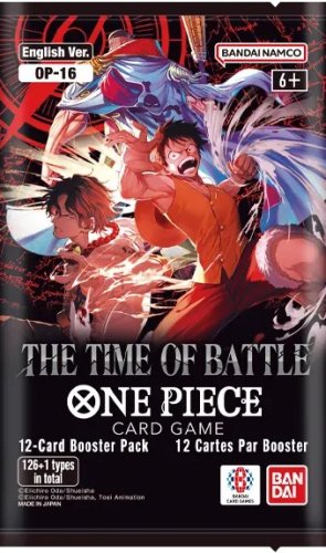 Bandai tcg One Piece Card Game The Time of Battle Booster OP16