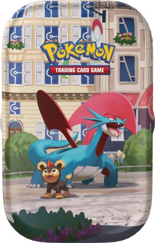 The pokémon company international Pokemon TCG: Mega Evolution - Lumiose City Mini Tin - Salamence & Litleo