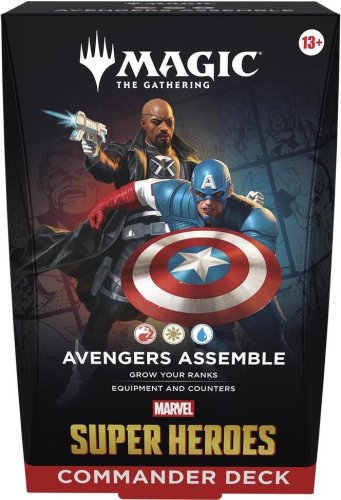 Wizards of the coast mtg Magic: The Gathering - Marvel Super Heroes Commander Deck - Avengers Assemble