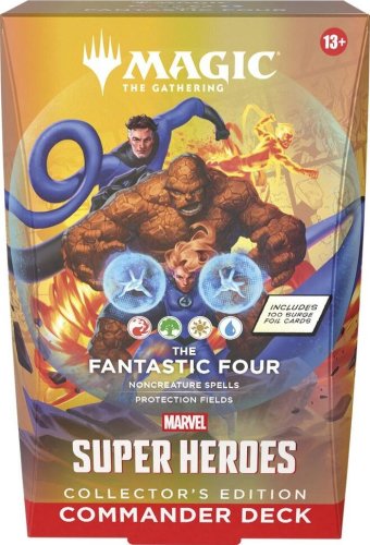 Wizards of the coast mtg Magic: The Gathering - Marvel Super Heroes Commander Deck - Fantastic Four (Collector's Edition)