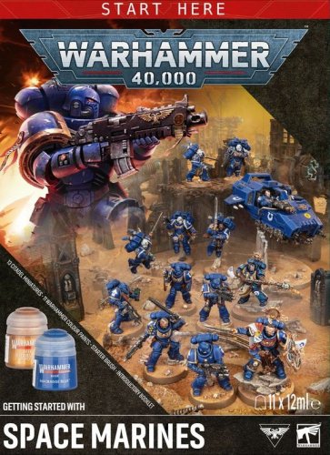 Games workshop Warhammer 40,000: Getting Started with Space Marines