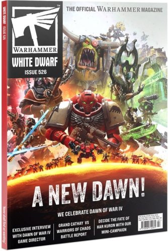 Games workshop Warhammer - WHITE DWARF 526 Magazine