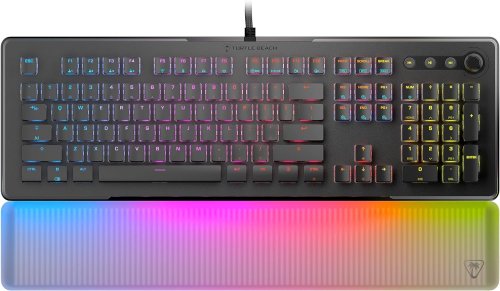 Turtle beach Vulcan II MAX RGB 100% black wired mechanical keyboard (Titan II Red switch, US)
