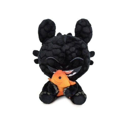 Play by play How To Train Your Dragon - Toothless With Fish Plush | 18 cm