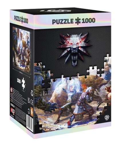 Good loot puzzle The Witcher: Geralt and Triss in Battle Puzzle