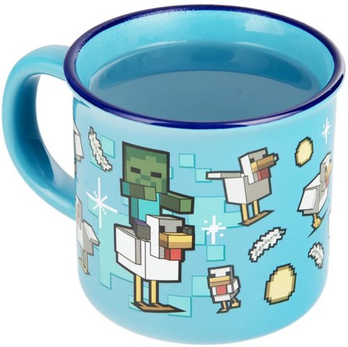 Paladone Minecraft - Chicken Jockey Mug | Heat-Reactive 350 ml