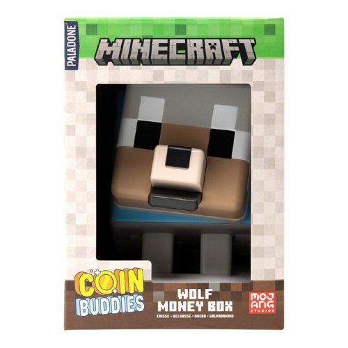 Paladone Minecraft Wolf Money Bank