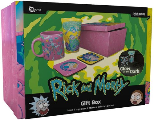 Gb eye Rick & Morty Mug and Glass Set