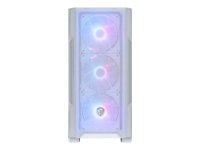MSI MAG FORGE M100R WHITE case ARGB