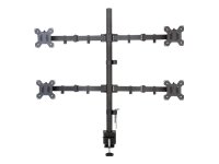 Techly 027521 Quadruple desk monitor arm