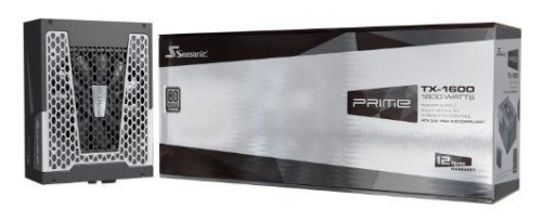 Power Supply|SEASONIC|PRIME TX ATX 3.0|1600 Watts|Efficiency 80 PLUS TITANIUM|MTBF 100000 hours|PRIME-TX-1600-ATX30