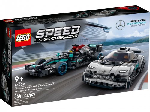 Lego 76909 - Mercedes-AMG F1 W12 E Performance &amp; Mercedes-AMG Project One