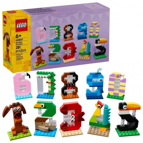 Lego 40807 - Birthday Numbers