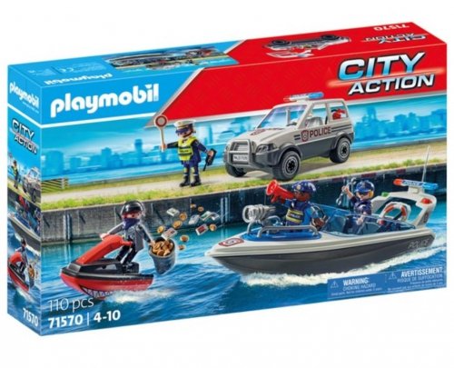 Playmobil 71570 - City Action Police Chase on the Water
