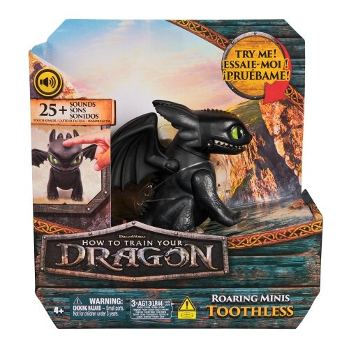 Spin master - Dreamworks How To Train Your Dragon Roaring Minis Toothless