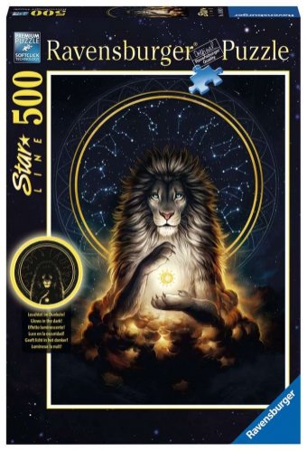 Ravensburger - Puzzle 500 Star Line Shining Lion