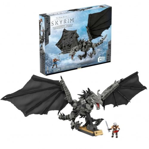 Mattel - Mega Skyrim Alduin The World Waster Building Kit
