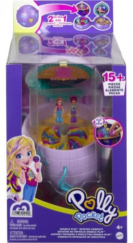 Mattel - Polly Pocket Double Play Skating Compact Polly Pocket / from Assort