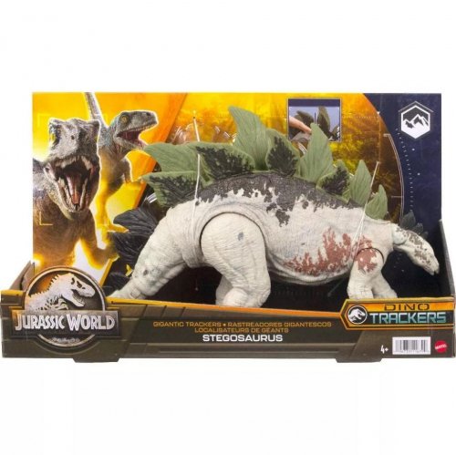 Mattel - Jurassic World Gigantic Dino Trackers Stegosaurus / from Assort