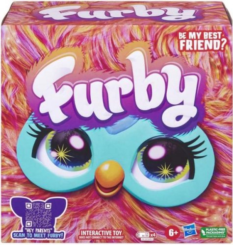Hasbro - Furby Interactive Plush Orange (German)