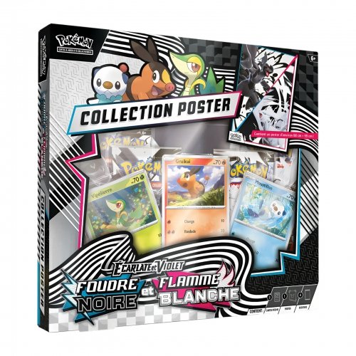 Pokémon Pokemon - TCG Scarlet And Violet Black Bolt And White Flare Poster Collection (French)