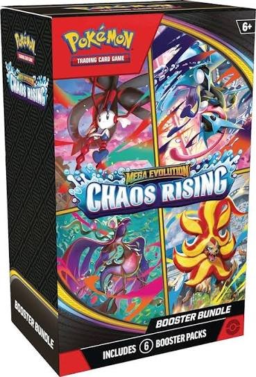 Pok&eacute;mon Pokemon - TCG Mega Evolution Chaos Rising Booster Bundle