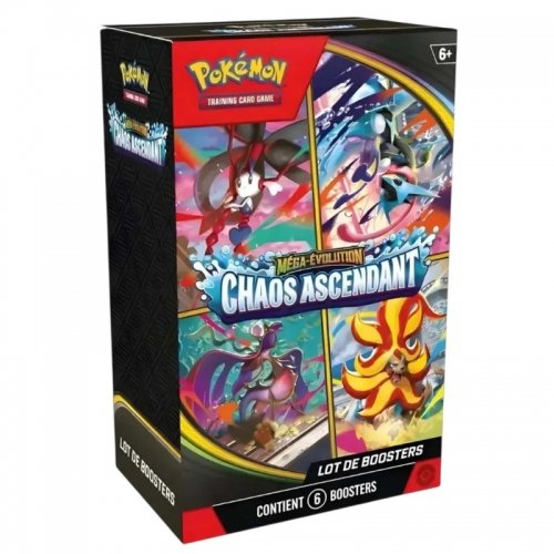 Pok&eacute;mon Pokemon - TCG Mega Evolution Chaos Rising Booster Bundle (French)