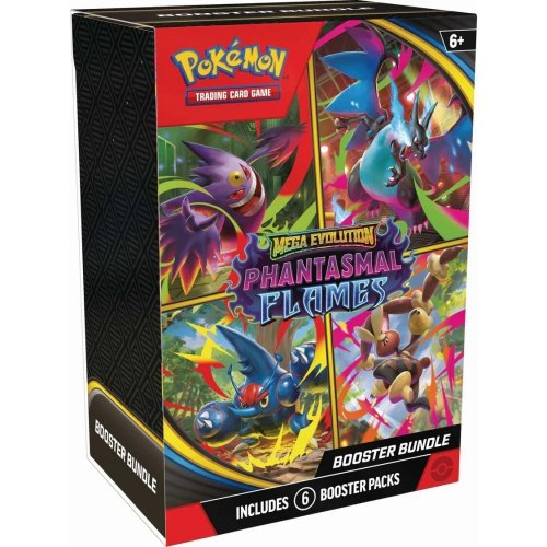 Pok&eacute;mon Pokemon - TCG Mega Evolution Phantasmal Flames Booster Bundle