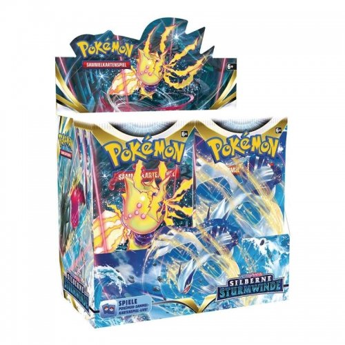 Pok&eacute;mon Pokemon - TCG Sword And Shield Silver Tempest Booster Display 36 Pcs (German)