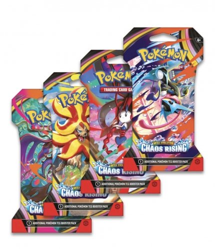 Pok&eacute;mon Pokemon - TCG Mega Evolution Chaos Rising Sleeved Booster Pack Assorment