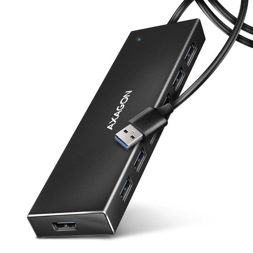 Axagon I/O HUB USB3.2 7PORT FLAT/1M HUE-F7A