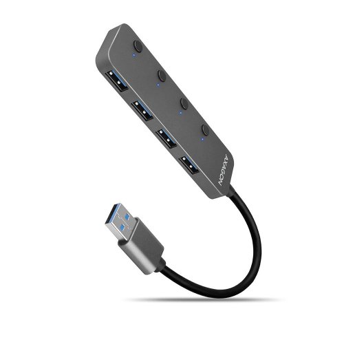 Axagon I/O USB HUB SWITCH 4PORT/0.2M HUE-MSA