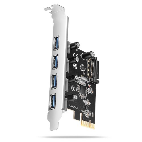 Axagon I/O CARD USB2 PCIE 4PORT/PCEU-430RS