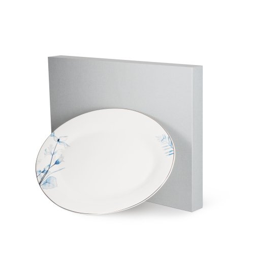 Fissman Ovāls porcelāna servē&scaron;anas trauks Lyon 30 cm