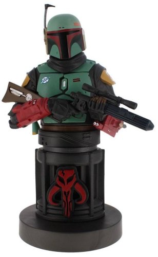 Exquisite gaming Star Wars Mandalorian Boba Fett Cable Guy stand