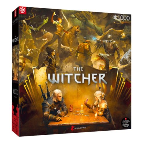Good loot puzzle The Witcher - Playing Gwent Puzzle | 1000 pcs