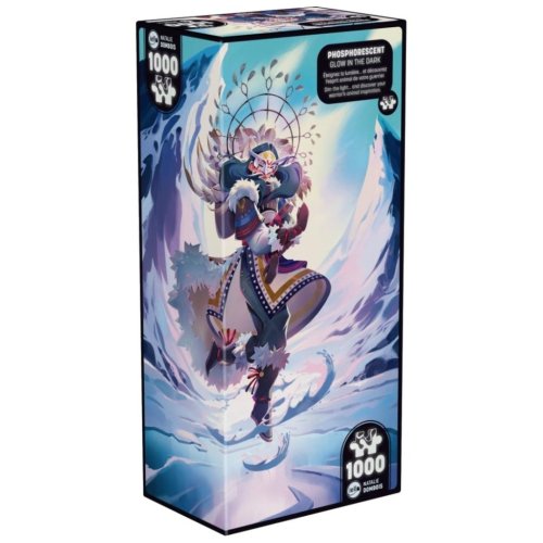 Iello Puzzle Twist - Glow In The Dark: Ice Spirit (1000 pieces)