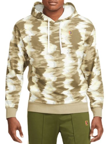 Nike Court Fleece Tennis Hoodie - medium olive